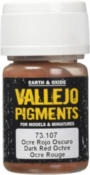 Vallejo Pigment Dark Red Ocre 35ml