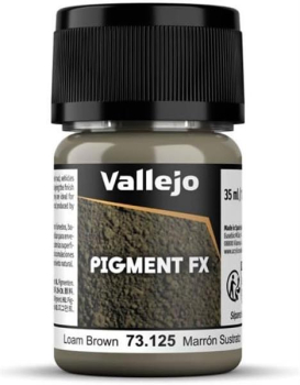 Vallejo Pigment Loam Brown 35ml
