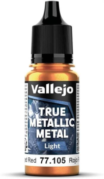 Vallejo Forged Red 18 ml - True Metallic Metal Light