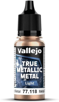 Vallejo Rusty Metal 18 ml - True Metallic Metal Light