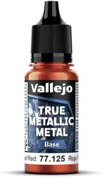 Vallejo Forged Red 18 ml - True Metallic Metal Base