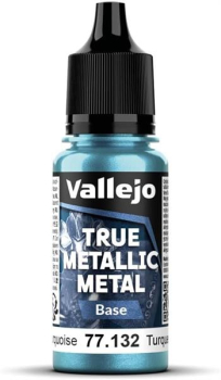 Vallejo Hydra Turquoise 18 ml - True Metallic Metal Base