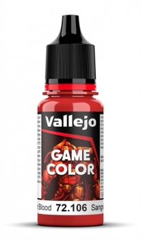 Vallejo Scarlet Blood 18 ml - Game Color