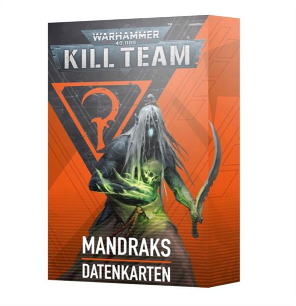 (103-78) Kill Team Datenkarten: Mandraks (Deutsch)