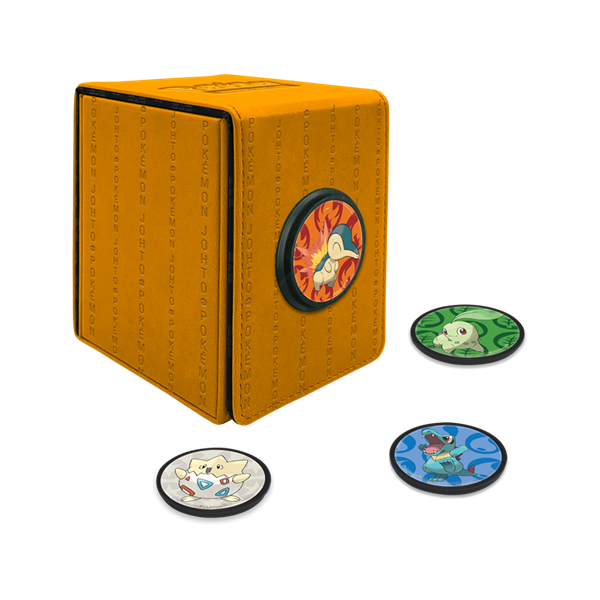UP - Johto Alcove Click Deck Box for Pokémon