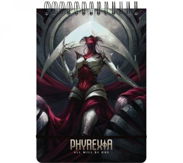 UP - Phyrexia - All Will Be One Spiral Life Pad X for Magic: The Gathering