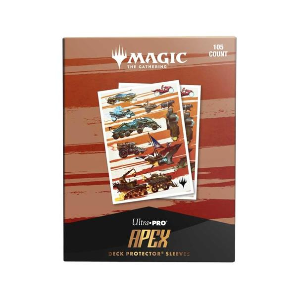 UP - MTG 2025 Multiplanar Race Set 105ct Apex Deck Protector sleeves Set Symbol for MTG
