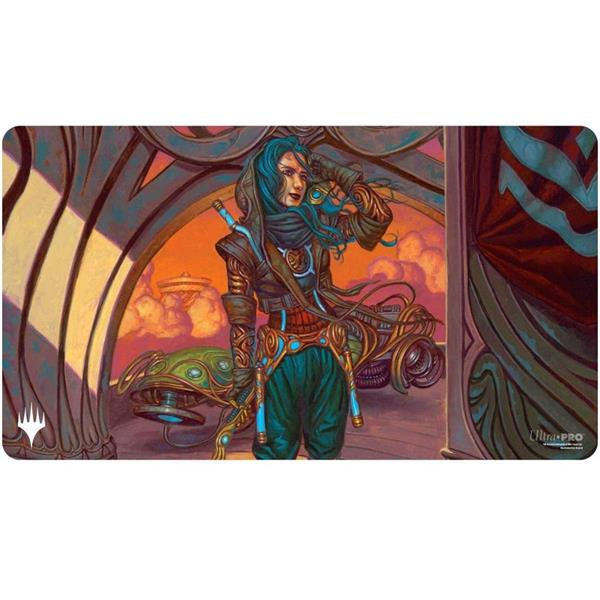 UP - MTG 2025 Multiplanar Race Set Playmat Borderless Racer 1 for Magic: The Gathering