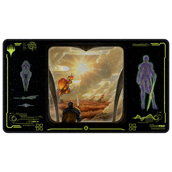 UP - Edge of Eternities Holofoil Playmat White Mythic for Magic: The Gathering