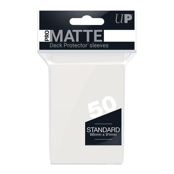 UP - Standard Sleeves - Non-Glare - Clear Pro-Matte (50 Sleeves)