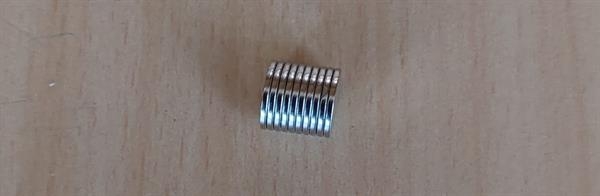 10 Neodym Magnete rund 10 x 1 mm