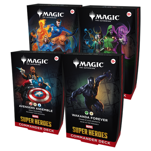 MTG - Marvel Super Heroes Commander Deck Set - EN