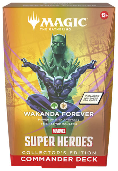 MTG - Marvel Super Heroes Commander Deck Collector's Edition 'Wakanda Forever' - EN
