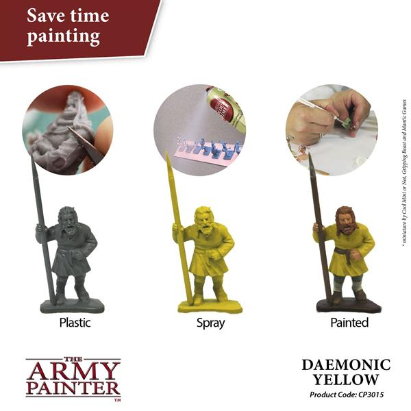 The Army Painter Colour Primer: Daemonic Yellow