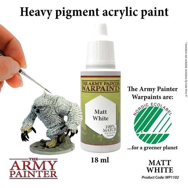 The Army Painter - Warpaints: Matt White