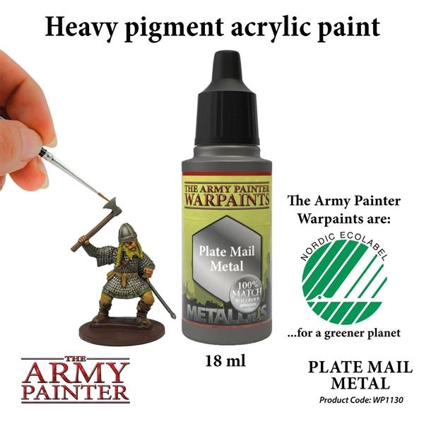 The Army Painter - Warpaints: Plate Mail Metal