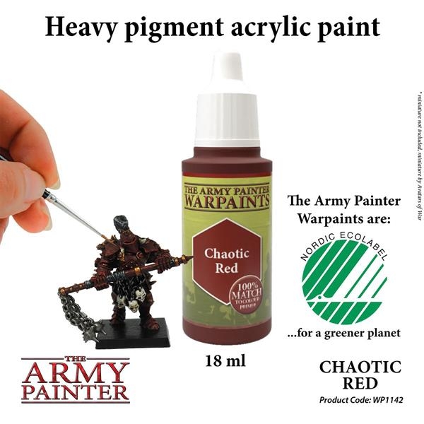 The Army Painter - Warpaints: Chaotic Red