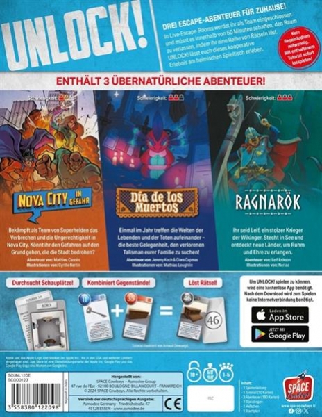 Unlock! Supernatural Adventures (Deutsch)
