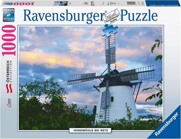 Ravensburger Puzzle - Windmühle bei Retz - 1000 Teile