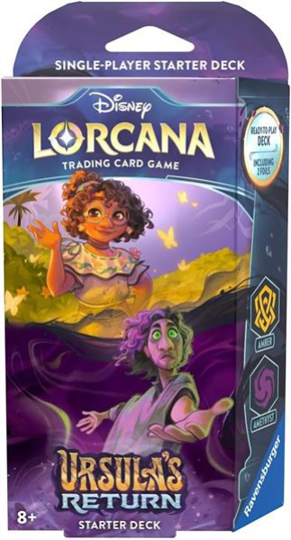 Disney Lorcana: Ursula's Return - Starter Deck 'Amber & Amethyst' (English)