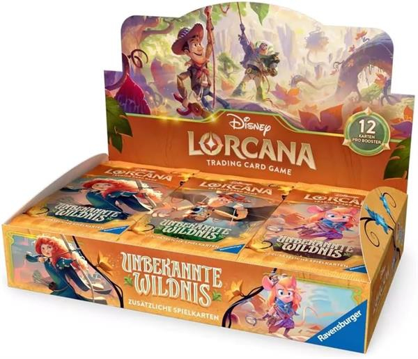 Disney Lorcana: Unbekannte Wildnis Boosterdisplay - DE