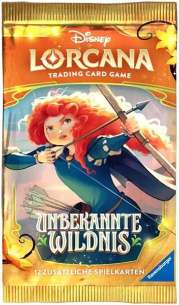 Disney Lorcana: Unbekannte Wildnis Booster - DE