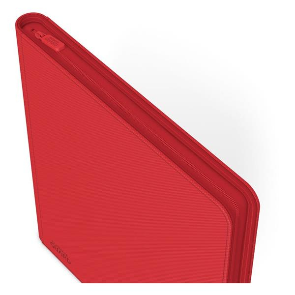 Ultimate Guard Zipfolio 480 - 24-Pocket XenoSkin (Quadrow) - Rot