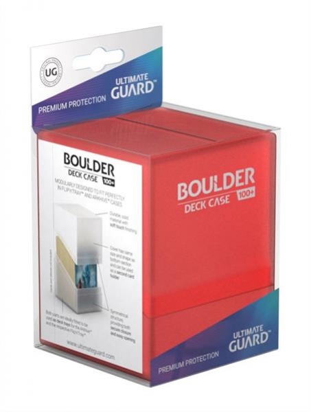 Boulder Deck Case 100+ Standard Size Ruby