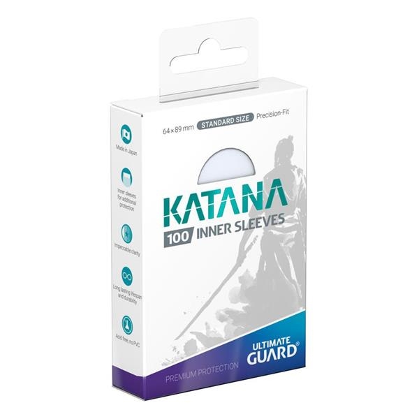 Ultimate Guard Katana Inner Sleeves Standardgröße Transparent