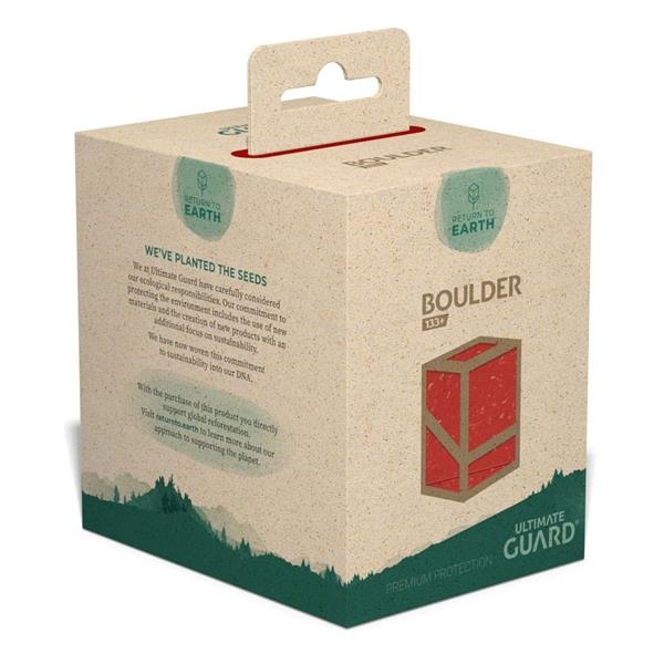 Return To Earth Boulder Deck Case 133+ Standardgröße Rot