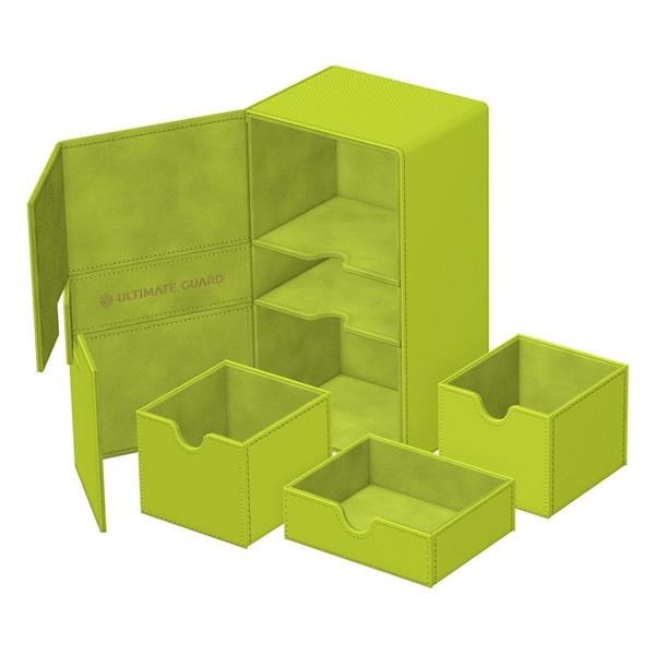 Ultimate Guard Twin Flip'n'Tray 200+ Xenoskin "Summer Edition 2025" - Lime
