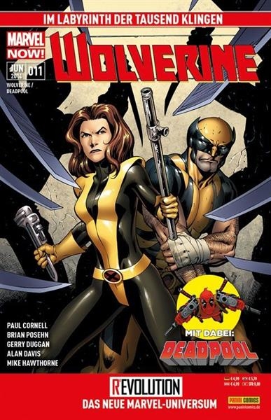 Wolverine und Deadpool Comic Nr. 11 (Panini)