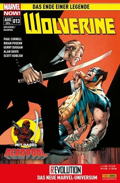 Wolverine und Deadpool Comic Nr. 13 (Panini)