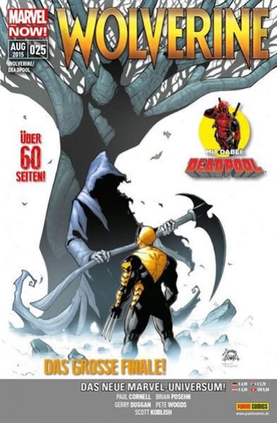 Wolverine und Deadpool Comic Nr. 25 (Panini)