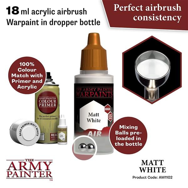 Army Painter Paint: Air Matt White