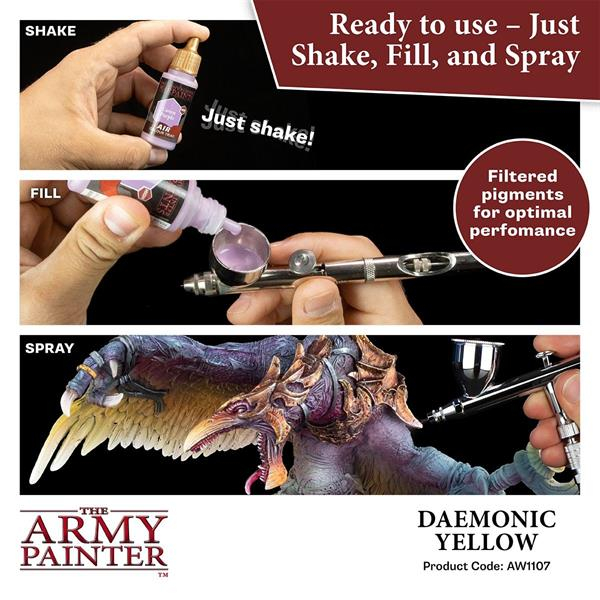 Army Painter Paint: Air Daemonic Yellow