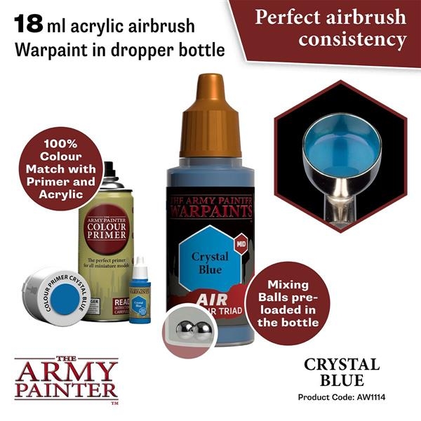 Army Painter Paint: Air Crystal Blue