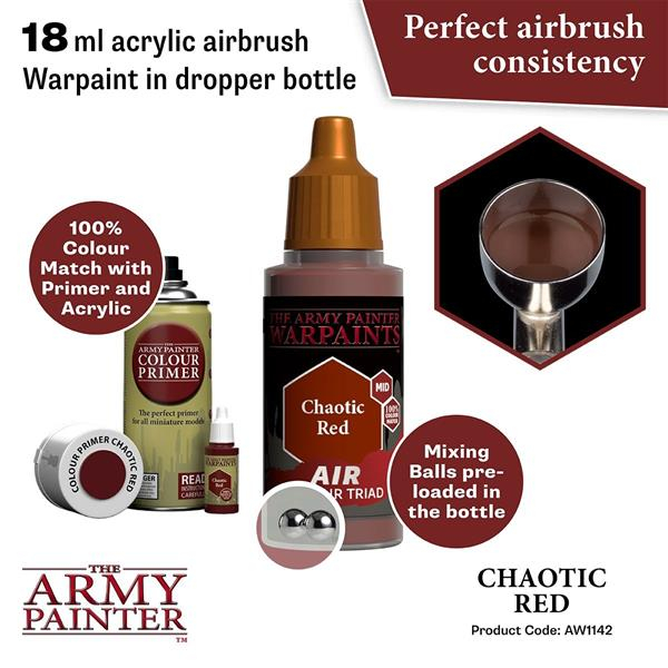 Army Painter Paint: Air Chaotic Red