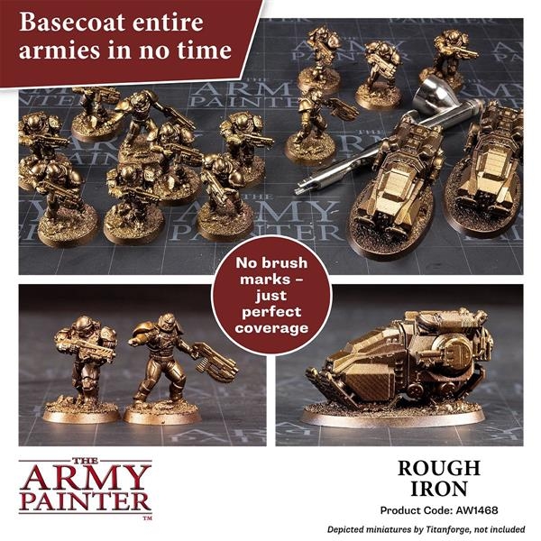 Army Painter Paint Metallics: Air Rough Iron