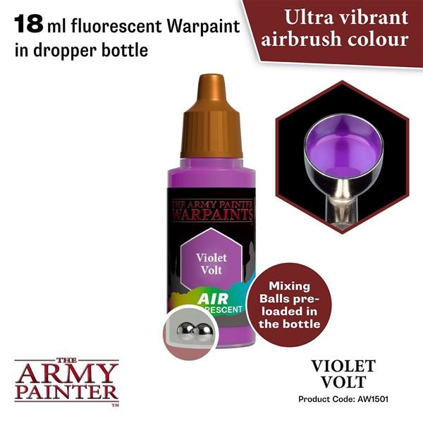 Army Painter Paint Fluo: Air Violet Volt