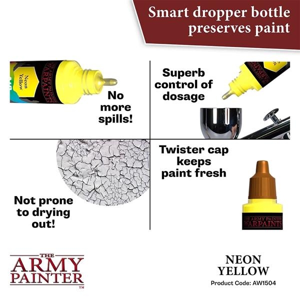 Army Painter Paint Fluo: Air Neon Yellow