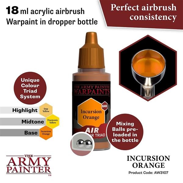 Army Painter Paint: Air Incursion Orange