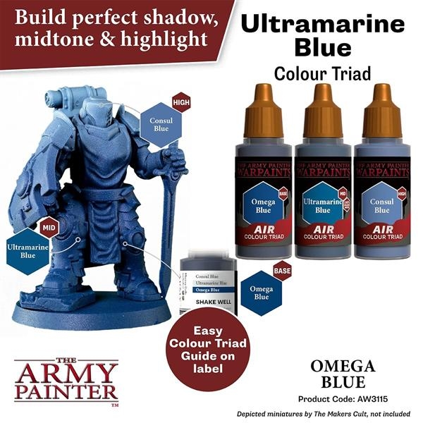 Army Painter Paint: Air Omega Blue