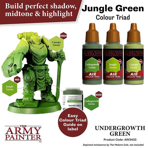 Army Painter Paint: Air Undergrowth Green
