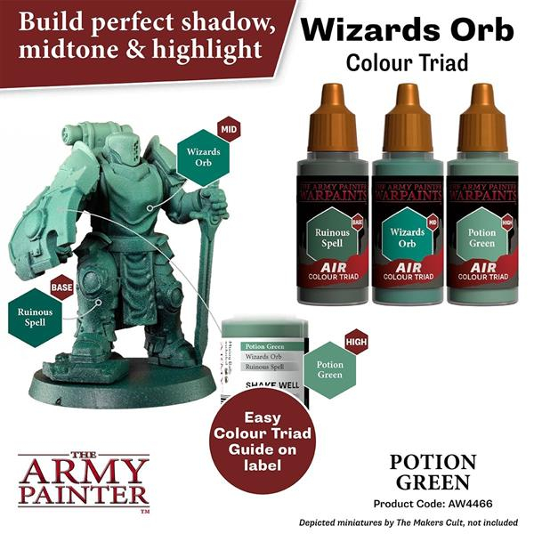 Army Painter Paint: Air Potion Green
