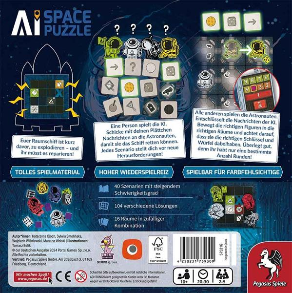 AI Space Puzzle (Portal Games) Deutsch