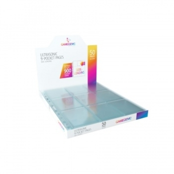 Gamegenic - Ultrasonic 9-Pocket Pages Sideloading DISPLAY