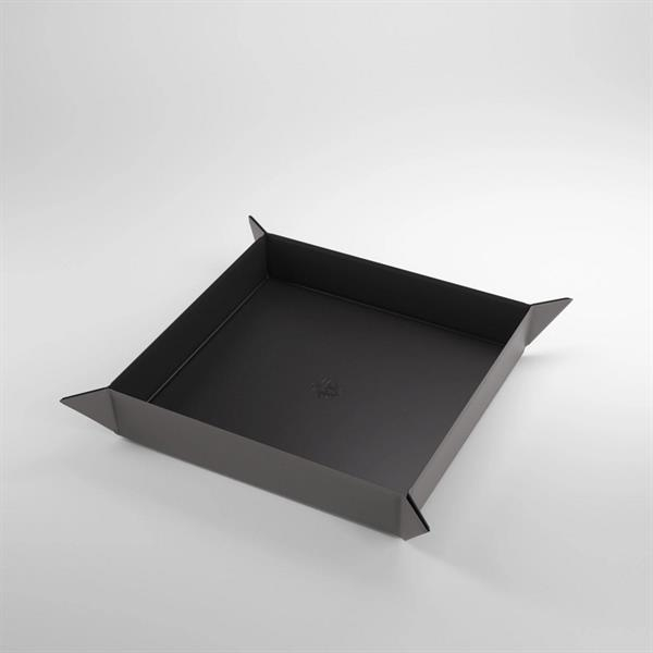 Gamegenic - Magnetic Dice Tray Square Black/Gray