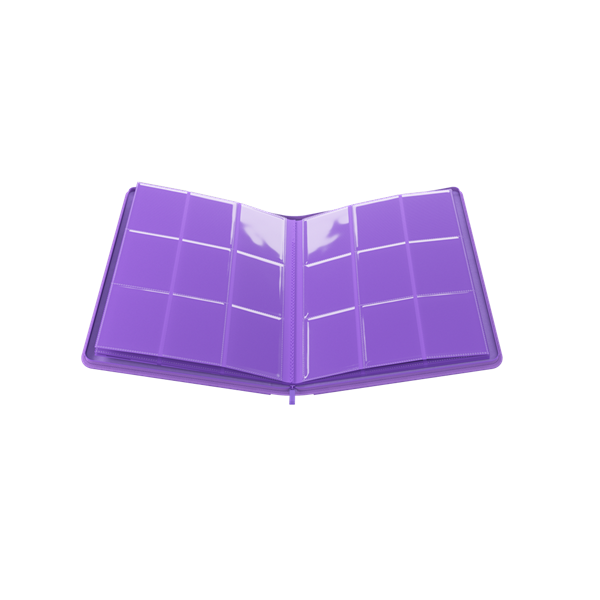 Gamegenic - Zip-Up Album 18-Pocket Purple
