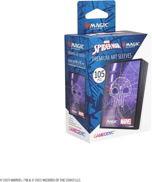 Gamegenic - Magic: TheGathering | Marvel's Spider-Man Premium Art Sleeves - Spider-Man Swamp